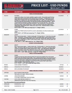 Download the Price List